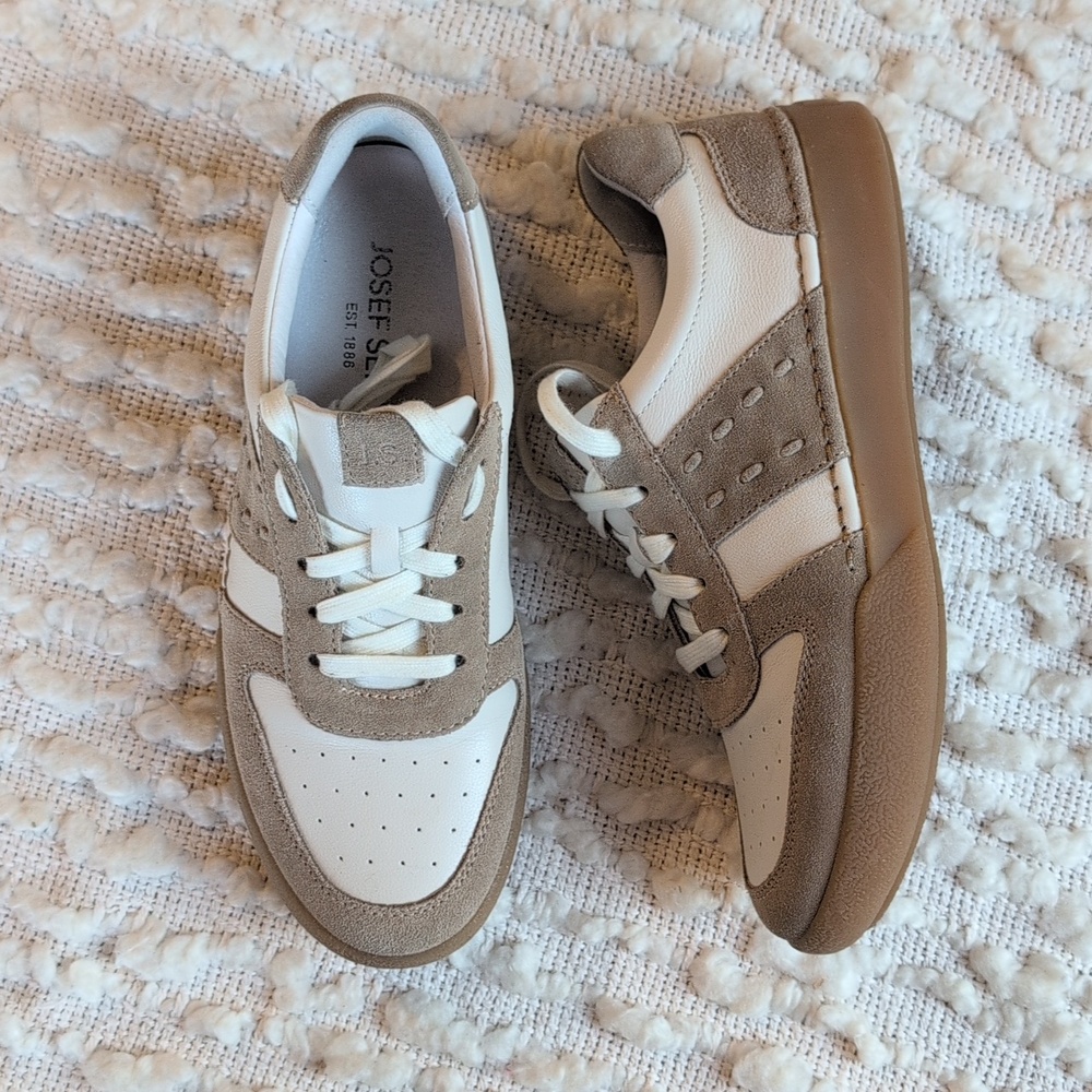 Josef Seibel Claire 37 Women's Suede Leather Sneakers Casual Shoes Walking